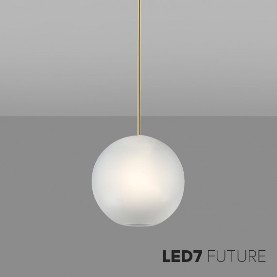 Giopato & Coombes - Soffito Frosted Pendant